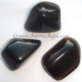 Black Obsidian Tumble Stones